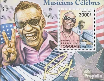 Produktbild von Briefmarken Togo 2011 Mi Block668 (kompl.Ausg.) postfrisch Musiker