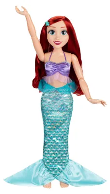 Obrázek produktu pro Panenka Disney Princezna Ariela, velká (80 cm), pohyblivá
