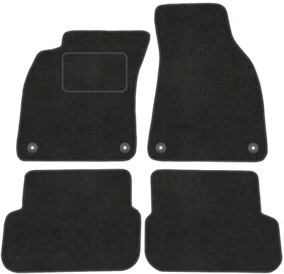 Immagine prodotto di Velour Fußmatten Satz für AUDI A6 C6 (2004-2006) - Premium Qualität - Passgenau