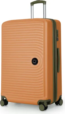 Produktbild von HAUPTSTADTKOFFER - Mitte - Großer Koffer Trolley Hartschalenkoffer TSA XXL Erweiterung, Reisegepäck Hardcase Luggage 77cm, 127 Liter,Marille