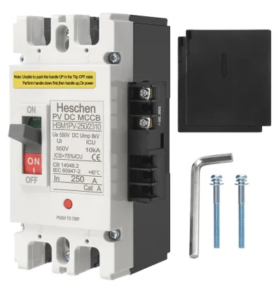 Productafbeelding van DC-stroomonderbreker MCCB, 2-polig, DC550V 250A, voor zonnepanelen