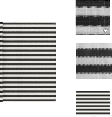 Obrázok produktu pre vidaXL Stanový koberec 250x350 cm antracitový a biely - Stanové príslušenstvo