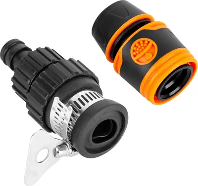 Produktbild von Universeller Wasserhahnadapter für Gartenschlauch - Schlauchanschluss - geeignet für 14-24 mm
