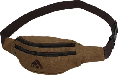 Produktbild von Betz Bauchtasche SPORTS aus Canvas Gürteltasche Hüfttasche Bikertasche Reisen Wandern  Farbe: braun