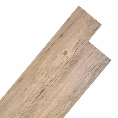 Produktbild von vidaXL Bodenplanken 18 pcs Braun 5,26 m² PVC