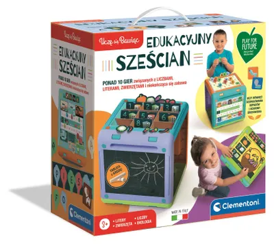Immagine prodotto di Clementoni imparo divertendomi! Cubo educativo 50695