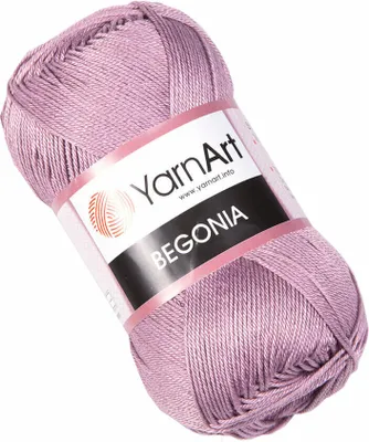 Produktbild von Yarn Art Begonia 4931 Dusty Rose Strickgarn