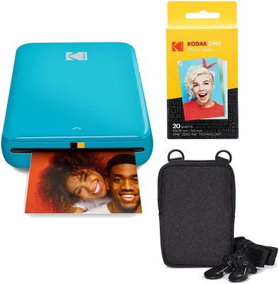 Image de Imprimante photo portable sans fil KODAK, imprimante couleur utilisant la technologie Zink