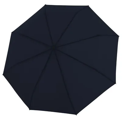 Productafbeelding van Knirps zakparaplu paraplu Timber Manual Navy donkerblauw
