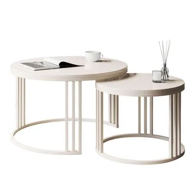 Image de Set table basse tables d'appoint table basse salon cachemire