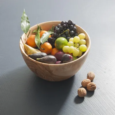 Produktbild von Olivenholz Obstschale, in sieben Größen: ca. 10 - 11 cm Ø