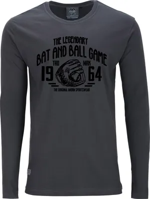 Produktbild von Übergrößen Longshirt Legandary Ball Game AHORN SPORTSWEAR Iron Grey 10XL