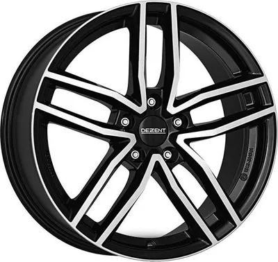 Obrázek produktu pro litá kola DEZENT TR dark 7.5x18 5x112 ET 42 BLACK/POLISHED