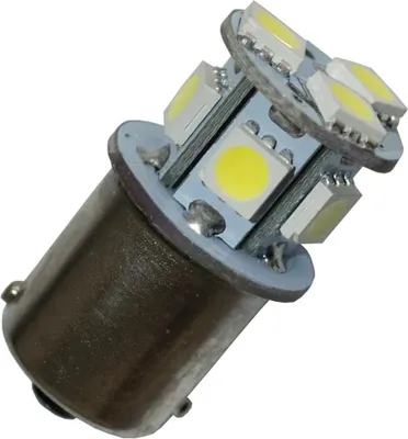 Immagine prodotto di Lampada LED - Ledson - 8-Led - BA15S / R5W - Bianco - 12V