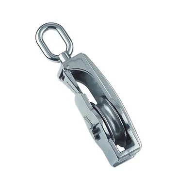 Produktbild von Seil-Klappblock mit Wirbelauge, 222mm, Edelstahl A4