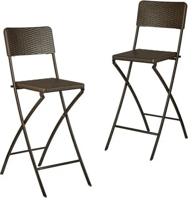 Immagine prodotto di Sgabello da bar pieghevole BASTIAN set di 2