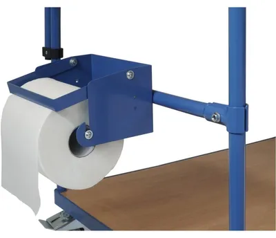 Produktbild von Fetra Zubehör Papierrollenhalter + Anbausatz für Tischwagen 1050 x 600, 1396/1 1396-1