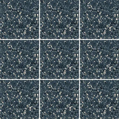 Image de Autocollants muraux imitation carrelage pour la cuisine et la salle de bains – 9 autocollants BELINO TERRAZZO – 9 autocollants de 20 x 20 cm