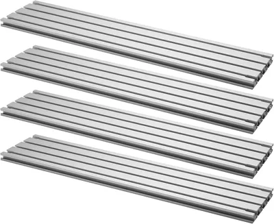 Obrázek produktu pro CNC pracovní plocha z hliníku s T-drážkami pro frézky, rozměry 51 x 12 cm