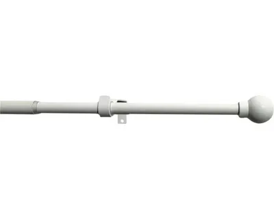 Obrázek produktu pro Teleskopická garnýž sada kovová Ø16/19 mm 120-230 cm bílá