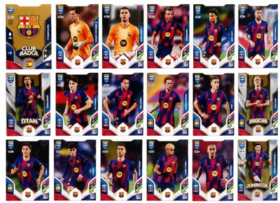 Obrázok produktu pre Barcelona Fifa 365 2026 Set Of 18 Cards Bar1 – Bar18 Yamal Lewandowski