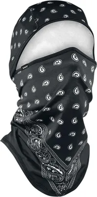 Obrázok produktu pre Čiapka ZAN, model Balaclava, farba: tmavomodrá s vzorom Paisley