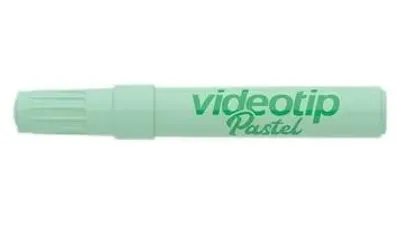 Zvýrazňovač, 1-4 mm, ICO "Videotip", pastelovo zelená