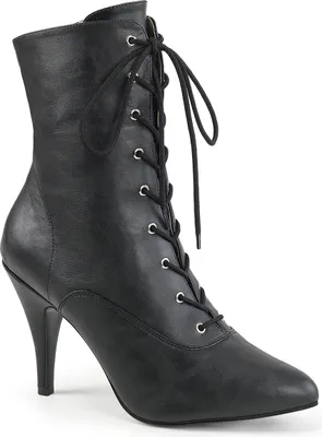 Produktbild von DREAM-1020 Damen Booties von Pleaser Pink Label, Schwarz , EU 44, US 14