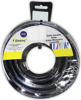 Produktbild von Kabel EDM 3 x 1 mm Schwarz 15 m