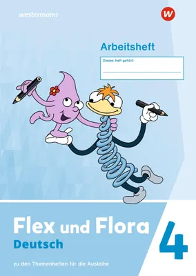 Obrázek produktu pro Flex und Flora 4. Arbeitsheft. Zu den Heften für die Ausleihe