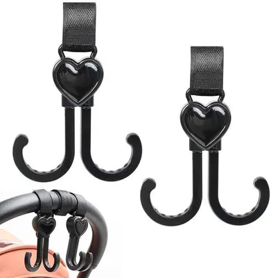 Immagine prodotto di Accessorio per passeggino - Mani libere - Supporto universale - Nero