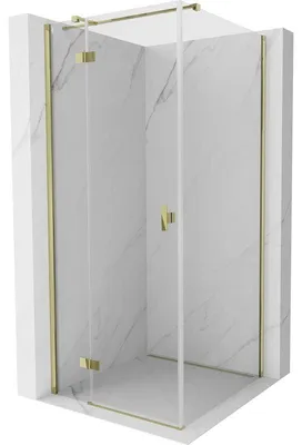 Obrázek produktu pro Mexen Mist-H T sprchový kout otočný levý 120 x 120 cm, transparentní, zlatý - 8A5T-120-120-50-00-L