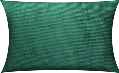 Produktbild von 2-Set SAMT KISSENBEZUG 40x60cm FLASCHENGRÜN Velours Kissenhülle Dekokissenbezug Sofakissen Zierkissen
