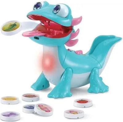 Obrázek produktu pro Interaktivní hračka VTECH Zébulon, můj kamarád vlčík, rozpozná 8 dílků, mění barvy