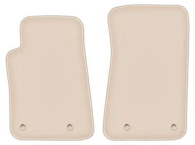 Produktbild von DURBAN Beige Velours-Fußmatten vorne für Chevrolet Camaro V (2006-2015)