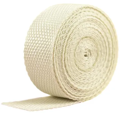 Gurtband 20 m x 25 mm, Polypropylen, Bastelband, beige