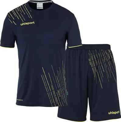 Produktbild von uhlsport Score 26 Set (Trikot+Shorts) Herren 183 - marine/fluo gelb S