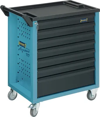 Produktbild von Wkz.wagen 177-7/217 B780xT496xH915mm 400kg 7 Schubl.217-tlg.Stahlbl.HAZET