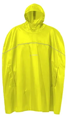 Produktbild von VAUDE Grody Regenponcho Kinder, Poncho, Uni, Kind, Lose Passform, Polyamid, Polyurethan (PU), Gelb