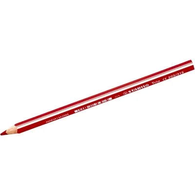 Produktbild von Dreikant-Buntstift - STABILO Trio dick - Einzelstift - kirschrot