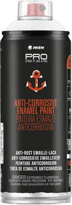 Produktbild von Anti-Rost Spray Weiß RAL 9010 400ml Rostschutzlack direkt auf Rost