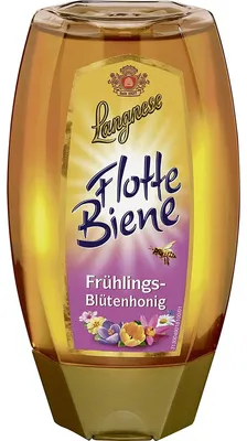 Immagine prodotto di Langnese Flotte Biene miele di fiori di primavera fruttato delicato 500g