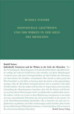 Obrázok produktu pre Individuelle Geistwesen und ihr Wirken in der Seele des Menschen