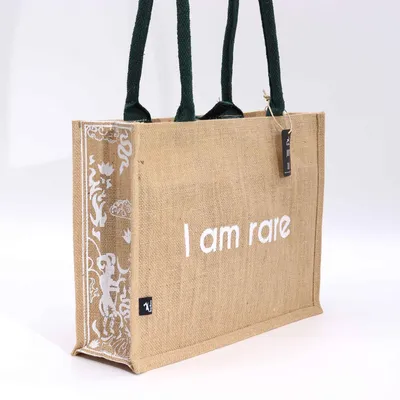 Imagen del producto de Bolsa Grande de Yute Hop Hare - Soy Rara