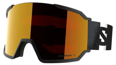 Produktbild von SALOMON S/View 3 ML Skibrille Medium schwarz