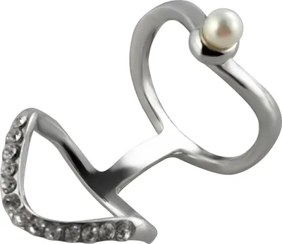 Produktbild von Damen Ring aus Modeschmuck, Größe L