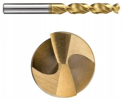 Produktbild von YG-1 HSS-E TIN Kobaltbohrer für Stahl & Edelstahl, 6,3 mm
