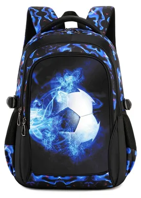 Image de Omgoods - Sac à dos scolaire pour adolescents, conçu pour les garçons, ergonomique et résistant à l'eau