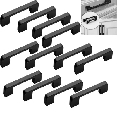 Produktbild von minhgoring 12er/pack 128mm Küchenschrank Türgriffe, Schranktürgriffe, Schubladengriffe Im Vintage Stil,Ersatz Für Barschrank Truhenschrank Schrank Küchenschrank Möbel