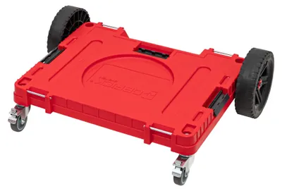 Image de Q-Brick Rollbare Plattform Qbrick System ONE 2.0 Transport Platform Allterrain Raudona ultra HD raudona